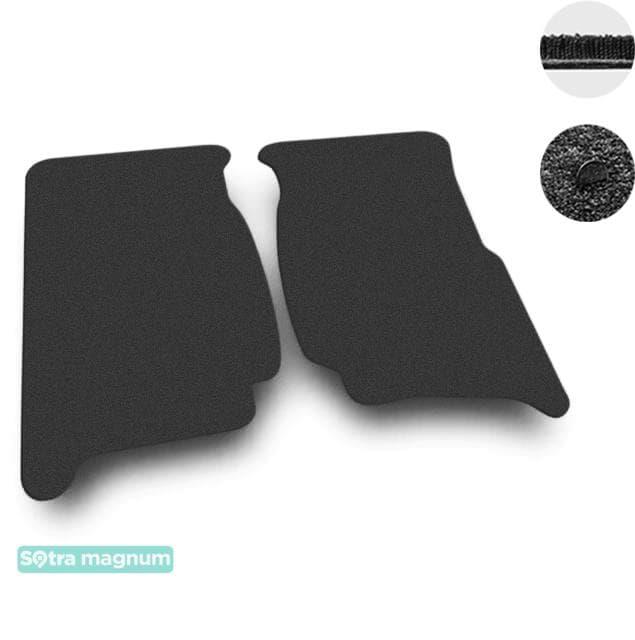 Sotra 08721-MG15-BLACK Interior mats Sotra two-layer black for Toyota Land cruiser (1984-), set 08721MG15BLACK: Buy near me in Poland at 2407.PL - Good price!