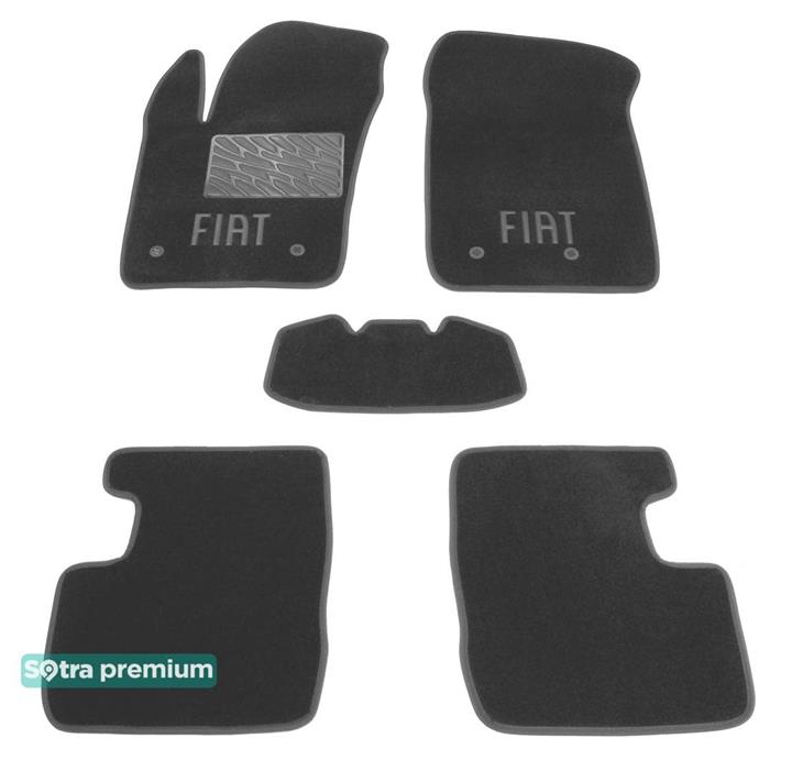 Sotra 08729-CH-GREY Interior mats Sotra two-layer gray for Fiat 500x (2014-), set 08729CHGREY: Buy near me in Poland at 2407.PL - Good price!
