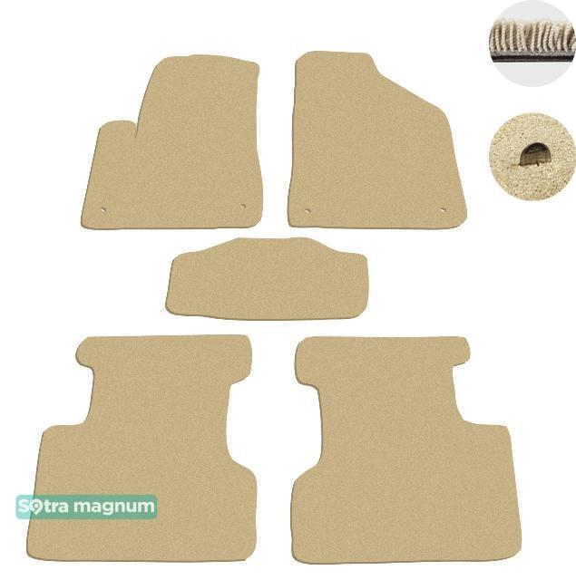 Sotra 08730-MG20-BEIGE Interior mats Sotra two-layer beige for Jeep Cherokee (2013-), set 08730MG20BEIGE: Buy near me in Poland at 2407.PL - Good price!