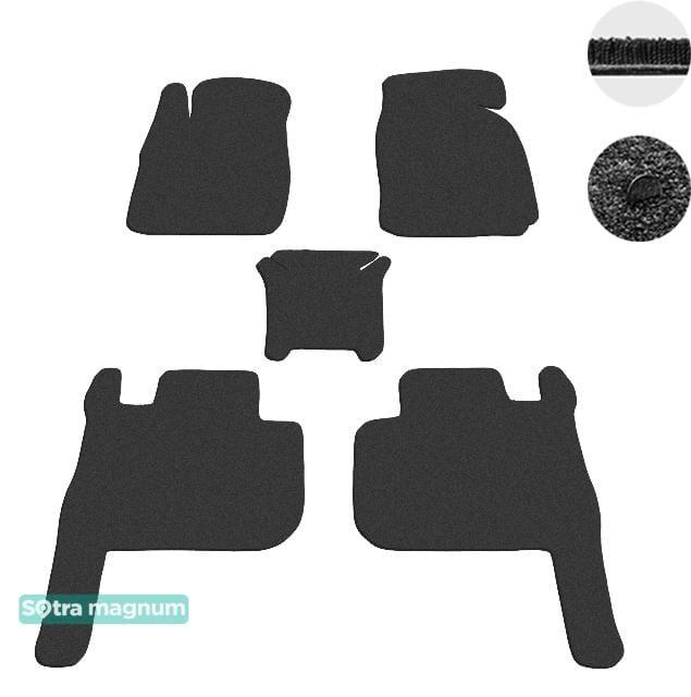 Sotra 08732-MG15-BLACK Interior mats Sotra two-layer black for Great wall Wingle 6 (2014-), set 08732MG15BLACK: Buy near me at 2407.PL in Poland at an Affordable price!