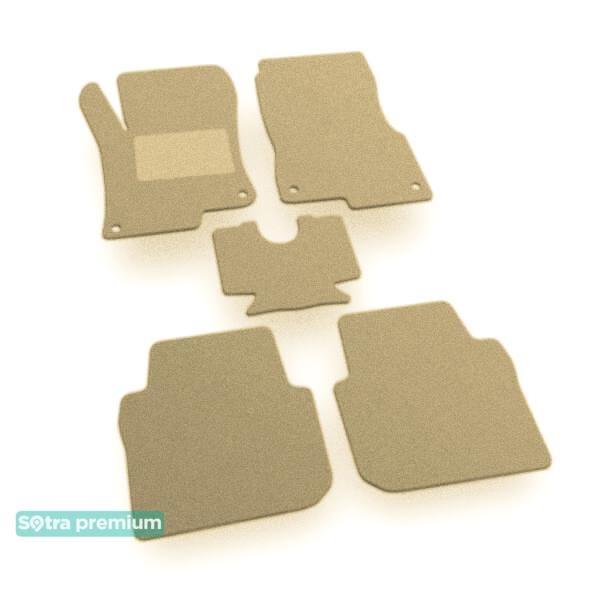 Sotra 08750-CH-BEIGE Interior mats Sotra two-layer beige for Smart Forfour (2004-2006), set 08750CHBEIGE: Buy near me in Poland at 2407.PL - Good price!