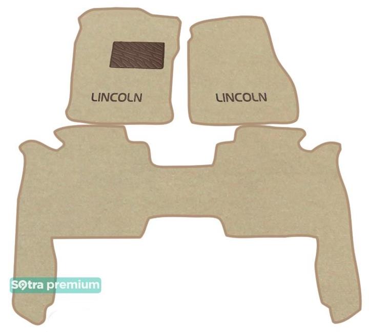 Sotra 01280-2-CH-BEIGE Interior mats Sotra two-layer beige for Lincoln Navigator (2003-2006), set 012802CHBEIGE: Buy near me in Poland at 2407.PL - Good price!