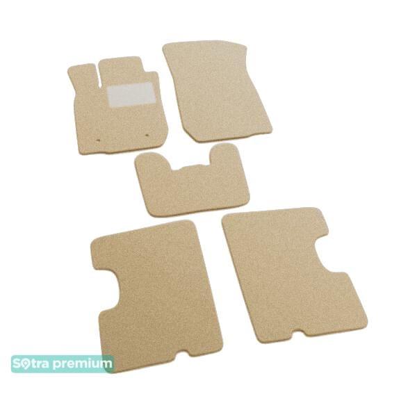 Sotra 06718-6-CH-BEIGE Interior mats Sotra two-layer beige for Dacia Logan (2004-2012), set 067186CHBEIGE: Buy near me in Poland at 2407.PL - Good price!