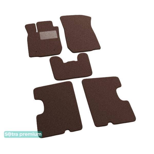 Sotra 06718-6-CH-CHOCO Interior mats Sotra two-layer brown for Dacia Logan (2004-2012), set 067186CHCHOCO: Buy near me at 2407.PL in Poland at an Affordable price!