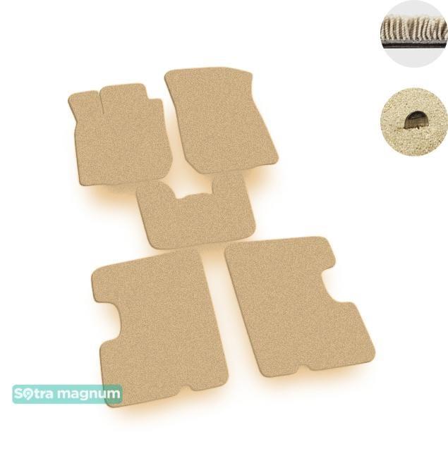 Sotra 06718-6-MG20-BEIGE Interior mats Sotra two-layer beige for Dacia Logan (2004-2012), set 067186MG20BEIGE: Buy near me in Poland at 2407.PL - Good price!