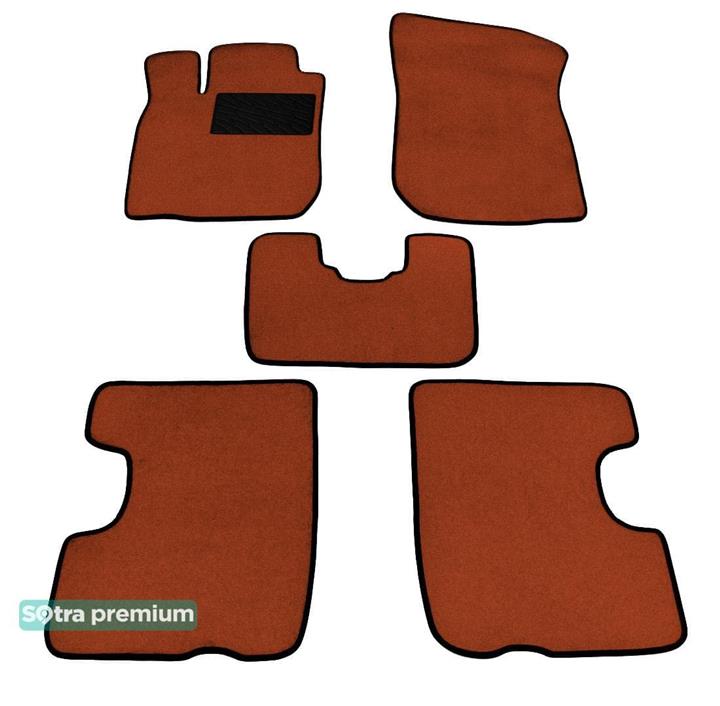 Sotra 06732-6-CH-TERRA Interior mats Sotra two-layer terracotta for Dacia Logan mcv (2007-2012), set 067326CHTERRA: Buy near me in Poland at 2407.PL - Good price!