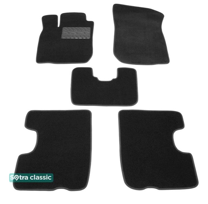 Sotra 06732-6-GD-GREY Interior mats Sotra two-layer gray for Dacia Logan mcv (2007-2012), set 067326GDGREY: Buy near me in Poland at 2407.PL - Good price!