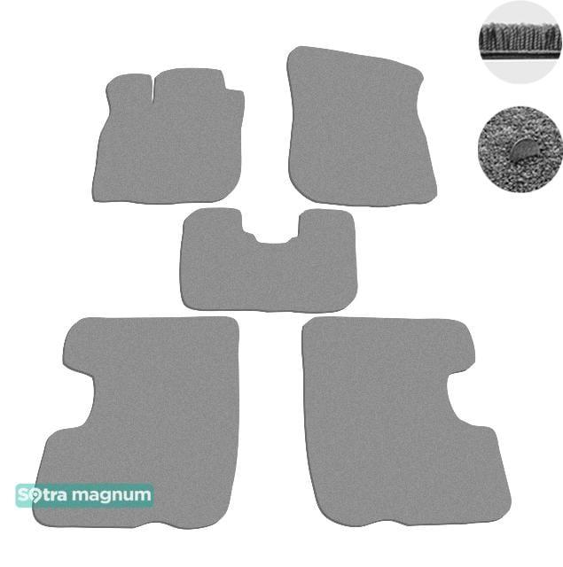 Sotra 06732-6-MG20-GREY Interior mats Sotra two-layer gray for Dacia Logan mcv (2007-2012), set 067326MG20GREY: Buy near me in Poland at 2407.PL - Good price!