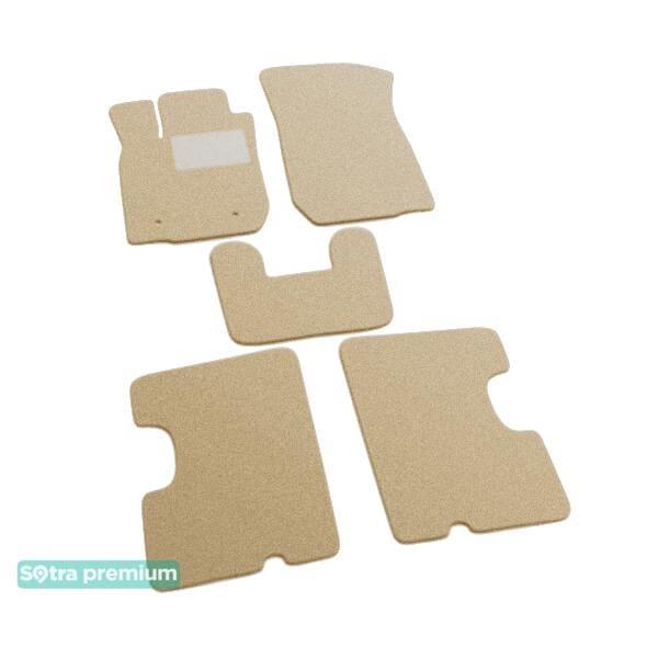 Sotra 07071-6-CH-BEIGE Interior mats Sotra two-layer beige for Dacia Sandero (2008-2012), set 070716CHBEIGE: Buy near me in Poland at 2407.PL - Good price!