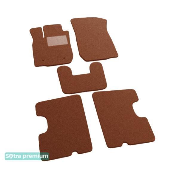 Sotra 07071-6-CH-TERRA Interior mats Sotra two-layer terracotta for Dacia Sandero (2008-2012), set 070716CHTERRA: Buy near me in Poland at 2407.PL - Good price!