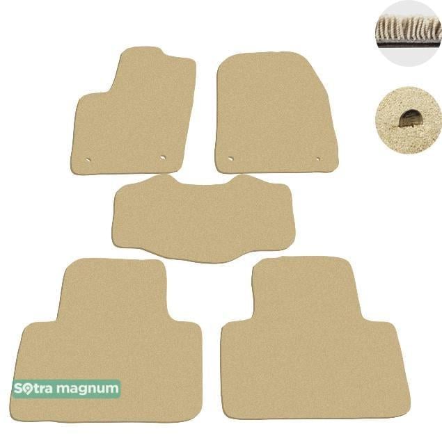 Sotra 07236-6-MG20-BEIGE Interior mats Sotra two-layer beige for Jeep Grand cherokee (2014-), set 072366MG20BEIGE: Buy near me in Poland at 2407.PL - Good price!