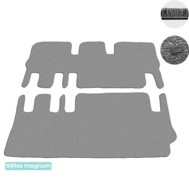 Sotra 07397-5-MG20-GREY Interior mats Sotra two-layer gray for Volkswagen Transporter (2011-2015), set 073975MG20GREY: Buy near me in Poland at 2407.PL - Good price!