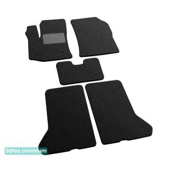 Sotra 07544-6-CH-BLACK Interior mats Sotra two-layer black for Dacia Dokker (2012-), set 075446CHBLACK: Buy near me in Poland at 2407.PL - Good price!