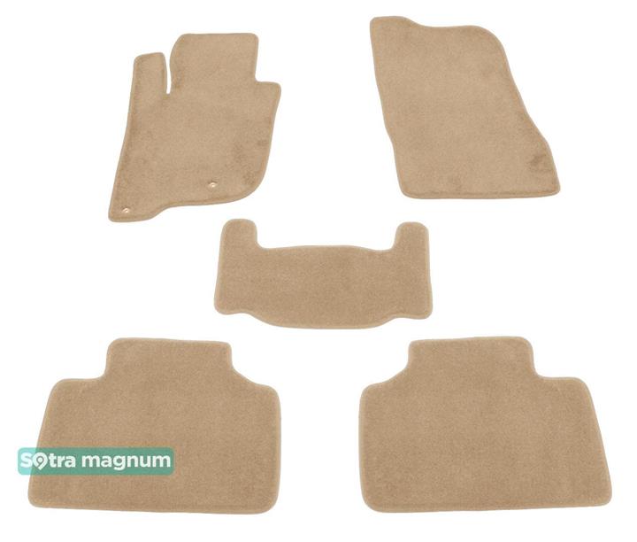 Sotra 08655-6-MG20-BEIGE Interior mats Sotra two-layer beige for Mitsubishi Pajero sport (2016-), set 086556MG20BEIGE: Buy near me in Poland at 2407.PL - Good price!
