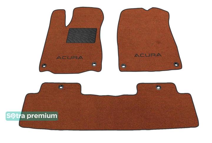 Sotra 08689-6-CH-TERRA Interior mats Sotra two-layer terracotta for Acura Mdx (2014-), set 086896CHTERRA: Buy near me in Poland at 2407.PL - Good price!