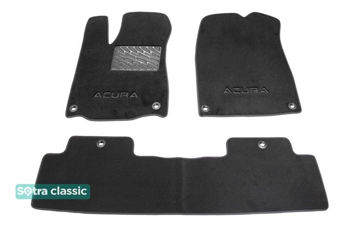 Sotra 08689-6-GD-GREY Interior mats Sotra two-layer gray for Acura Mdx (2014-), set 086896GDGREY: Buy near me in Poland at 2407.PL - Good price!