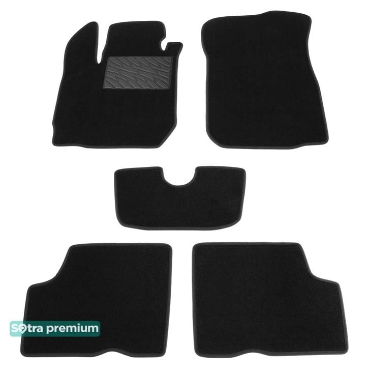 Sotra 08702-6-CH-BLACK Interior mats Sotra two-layer black for Dacia Duster (2014-2017), set 087026CHBLACK: Buy near me in Poland at 2407.PL - Good price!