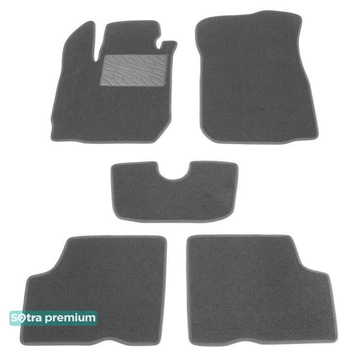 Sotra 08702-6-CH-GREY Interior mats Sotra two-layer gray for Dacia Duster (2014-2017), set 087026CHGREY: Buy near me at 2407.PL in Poland at an Affordable price!