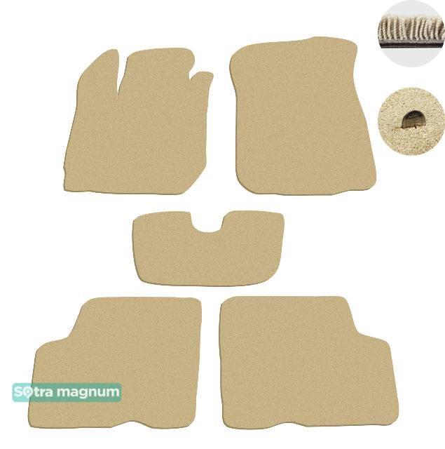 Sotra 08702-6-MG20-BEIGE Interior mats Sotra two-layer beige for Dacia Duster (2014-2017), set 087026MG20BEIGE: Buy near me in Poland at 2407.PL - Good price!