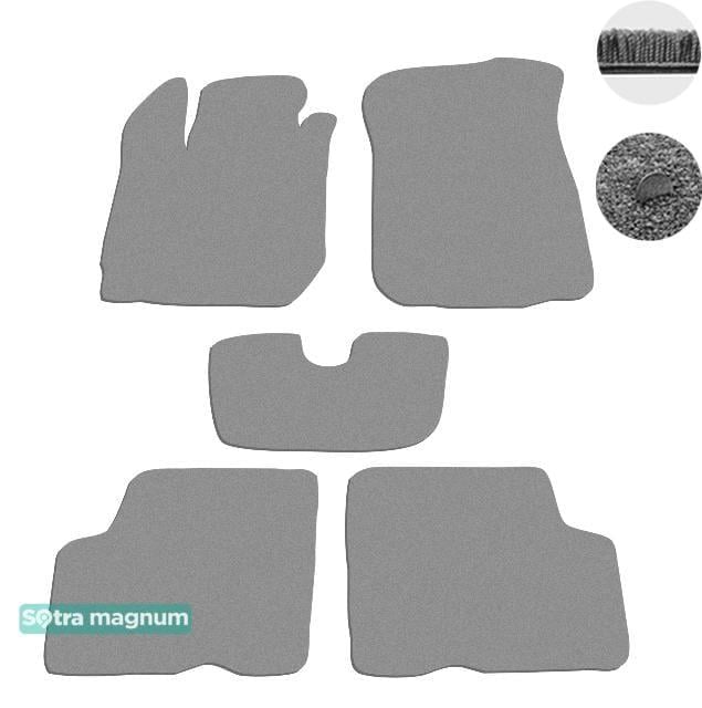 Sotra 08702-6-MG20-GREY Interior mats Sotra two-layer gray for Dacia Duster (2014-2017), set 087026MG20GREY: Buy near me in Poland at 2407.PL - Good price!
