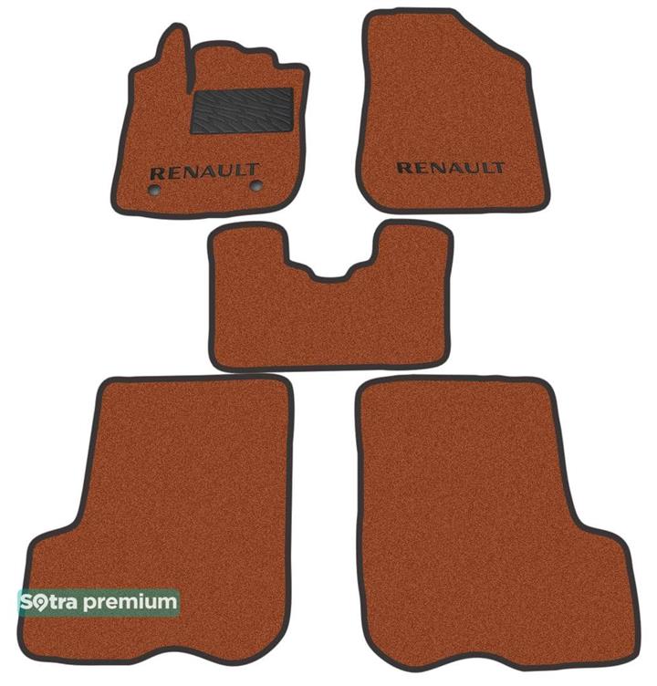 Sotra 08761-CH-TERRA Interior mats Sotra two-layer terracotta for Renault Logan mcv stepway (2012-), set 08761CHTERRA: Buy near me in Poland at 2407.PL - Good price!