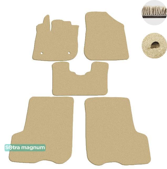 Sotra 08761-MG20-BEIGE Interior mats Sotra two-layer beige for Renault Logan mcv stepway (2012-), set 08761MG20BEIGE: Buy near me in Poland at 2407.PL - Good price!