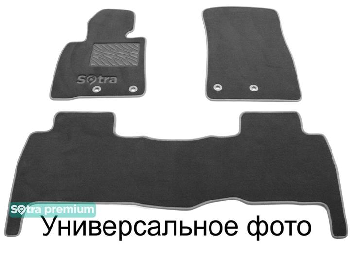 Sotra 08763-6-CH-GREY Interior mats Sotra two-layer gray for Dacia Sandero (2013-), set 087636CHGREY: Buy near me in Poland at 2407.PL - Good price!