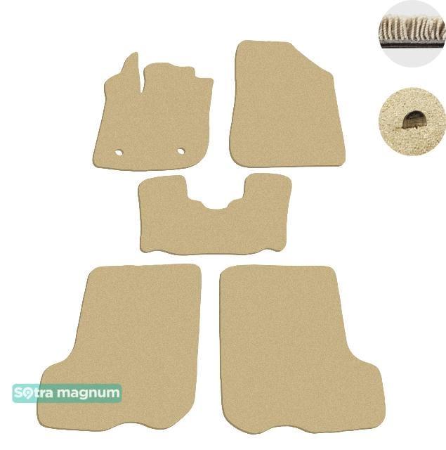Sotra 08765-6-MG20-BEIGE Interior mats Sotra two-layer beige for Dacia Sandero stepway (2013-), set 087656MG20BEIGE: Buy near me in Poland at 2407.PL - Good price!