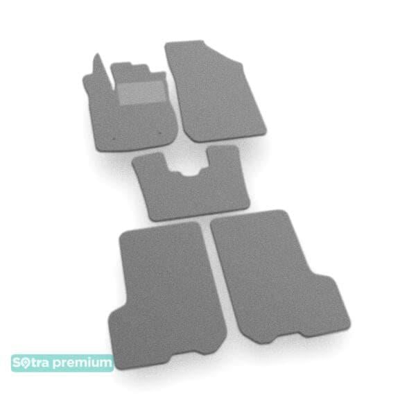 Sotra 08767-CH-GREY Interior mats Sotra two-layer gray for Renault Logan (2012-), set 08767CHGREY: Buy near me in Poland at 2407.PL - Good price!