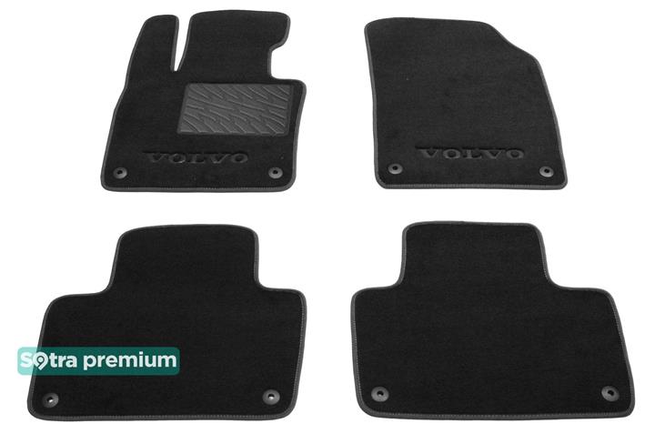 Sotra 08770-CH-BLACK Interior mats Sotra two-layer black for Volvo Xc90 (2015-), set 08770CHBLACK: Buy near me in Poland at 2407.PL - Good price!