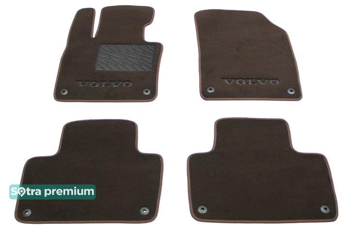 Sotra 08770-CH-CHOCO Коврики салона Sotra двухслойные коричневые для Volvo Xc90 (2015-), комплект 08770CHCHOCO: Отличная цена - Купить в Польше на 2407.PL!