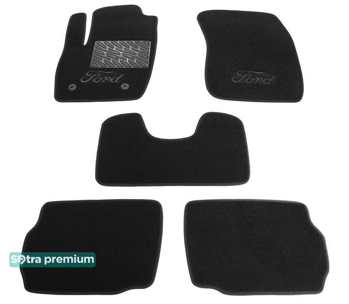 Sotra 08800-CH-BLACK Interior mats Sotra two-layer black for Ford Mondeo (2014-), set 08800CHBLACK: Buy near me in Poland at 2407.PL - Good price!