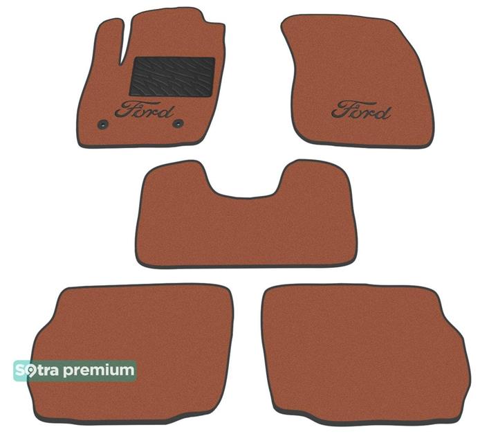 Sotra 08800-CH-TERRA Interior mats Sotra two-layer terracotta for Ford Mondeo (2014-), set 08800CHTERRA: Buy near me in Poland at 2407.PL - Good price!