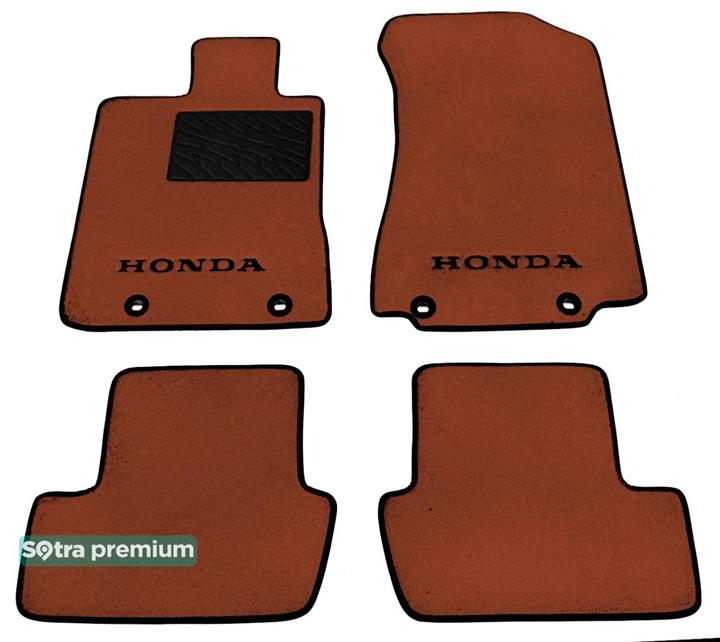 Sotra 08805-CH-TERRA Interior mats Sotra two-layer terracotta for Honda Legend (2008-2012), set 08805CHTERRA: Buy near me in Poland at 2407.PL - Good price!