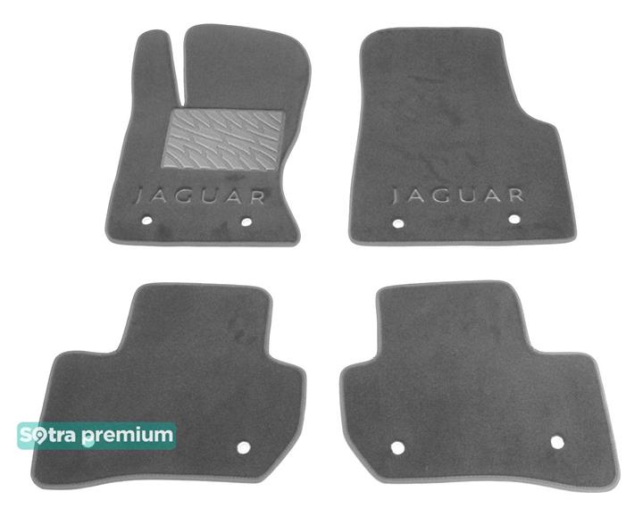 Sotra 08807-CH-GREY Interior mats Sotra two-layer gray for Jaguar F-pace (2016-), set 08807CHGREY: Buy near me at 2407.PL in Poland at an Affordable price!