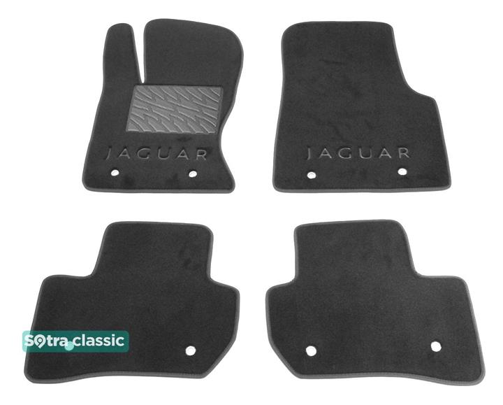Sotra 08807-GD-GREY Interior mats Sotra two-layer gray for Jaguar F-pace (2016-), set 08807GDGREY: Buy near me in Poland at 2407.PL - Good price!