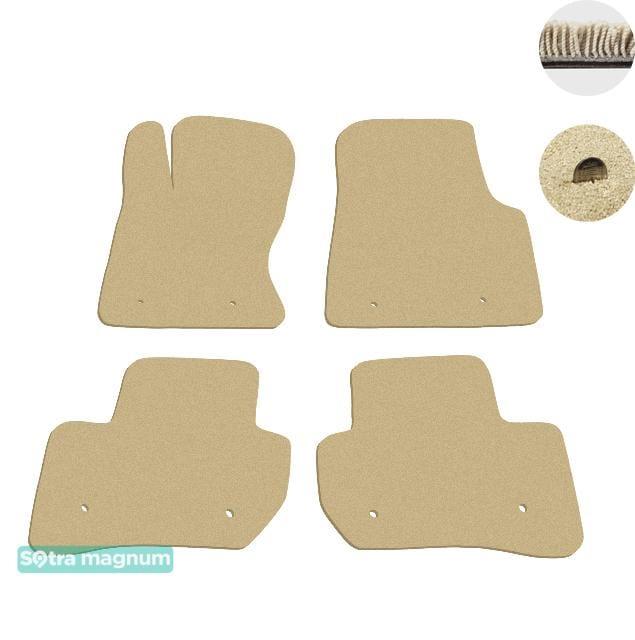 Sotra 08807-MG20-BEIGE Interior mats Sotra two-layer beige for Jaguar F-pace (2016-), set 08807MG20BEIGE: Buy near me in Poland at 2407.PL - Good price!