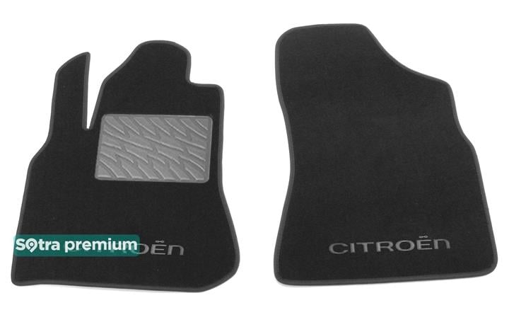 Sotra 07141-6-CH-GREY Interior mats Sotra two-layer gray for Citroen Berlingo (2008-2018), set 071416CHGREY: Buy near me in Poland at 2407.PL - Good price!