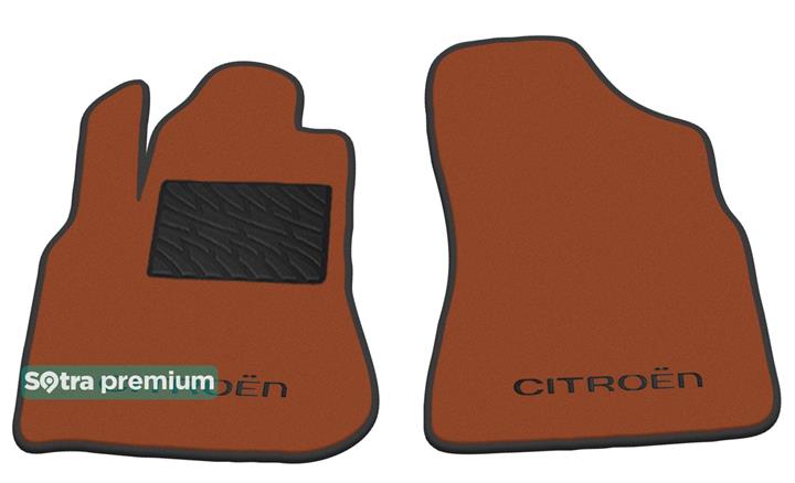 Sotra 07141-6-CH-TERRA Interior mats Sotra two-layer terracotta for Citroen Berlingo (2008-2018), set 071416CHTERRA: Buy near me in Poland at 2407.PL - Good price!