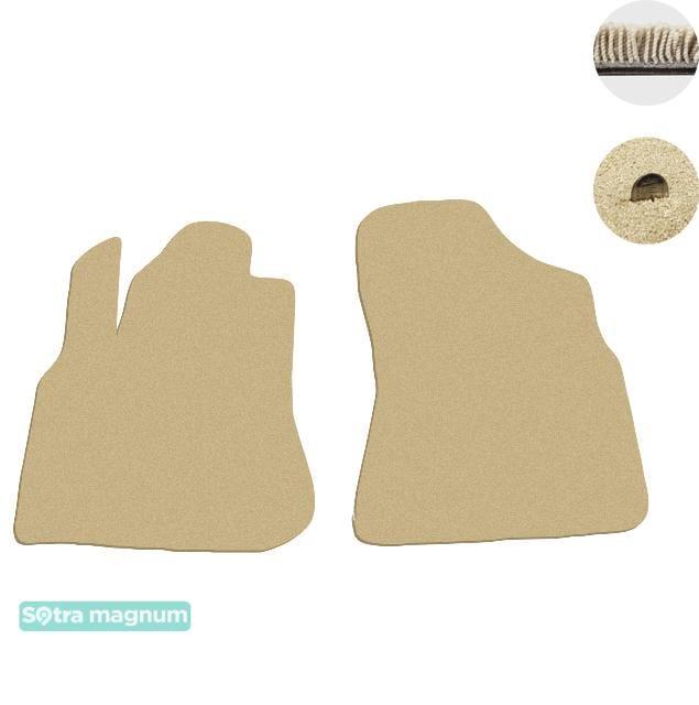 Sotra 07141-6-MG20-BEIGE Interior mats Sotra two-layer beige for Citroen Berlingo (2008-2018), set 071416MG20BEIGE: Buy near me in Poland at 2407.PL - Good price!