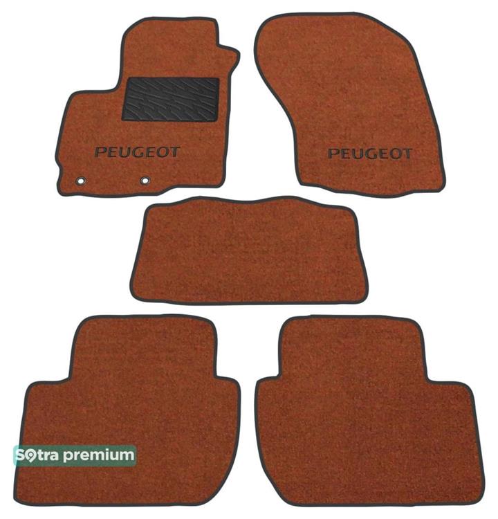 Sotra 06728-7-CH-TERRA Interior mats Sotra two-layer terracotta for Peugeot 4007 (2007-2012), set 067287CHTERRA: Buy near me in Poland at 2407.PL - Good price!
