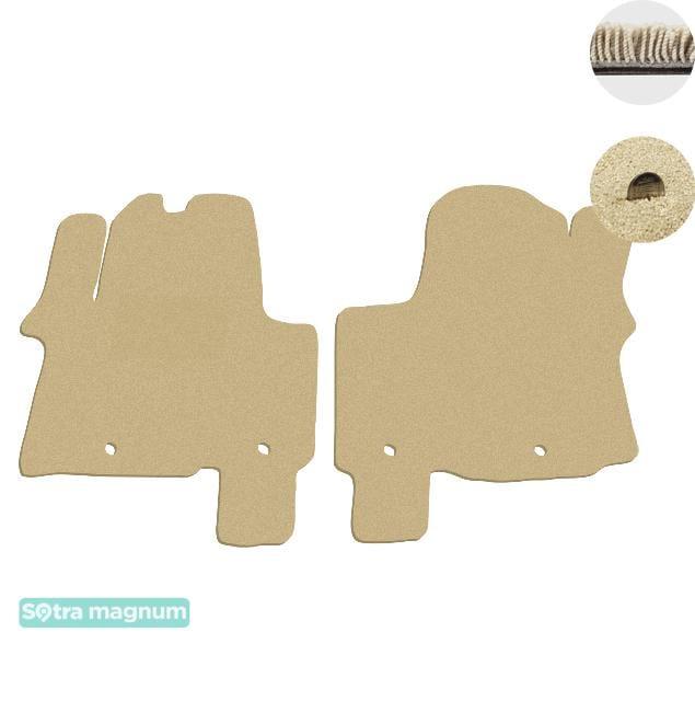 Sotra 08746-6-MG20-BEIGE Interior mats Sotra two-layer beige for Opel Vivaro (2014-), set 087466MG20BEIGE: Buy near me in Poland at 2407.PL - Good price!