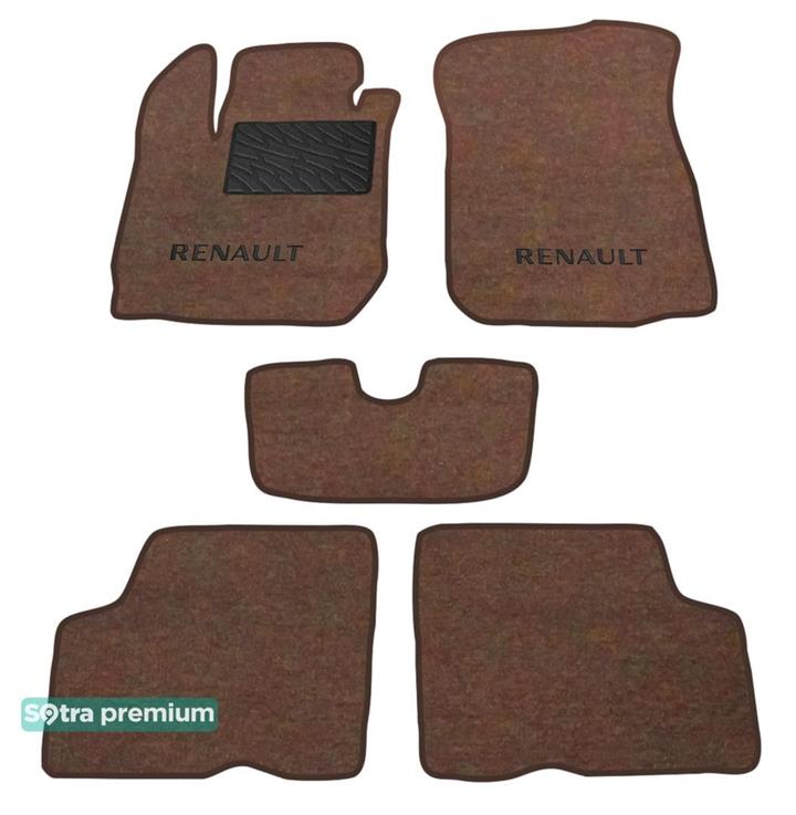 Sotra 08702-CH-CHOCO Interior mats Sotra two-layer brown for Renault Duster (2014-2017) 08702CHCHOCO: Buy near me in Poland at 2407.PL - Good price!