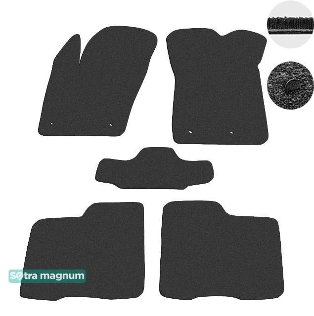 Sotra 08789-MG15-BLACK Interior mats Sotra two-layer black for Jeep Renegade (2015-) 08789MG15BLACK: Buy near me in Poland at 2407.PL - Good price!
