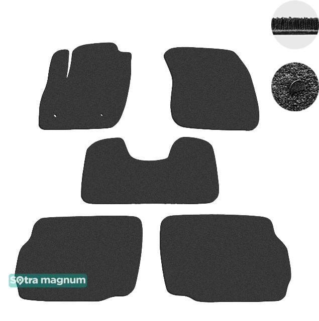 Sotra 08800-MG15-BLACK Interior mats Sotra two-layer black for Ford Mondeo (2014-) 08800MG15BLACK: Buy near me in Poland at 2407.PL - Good price!