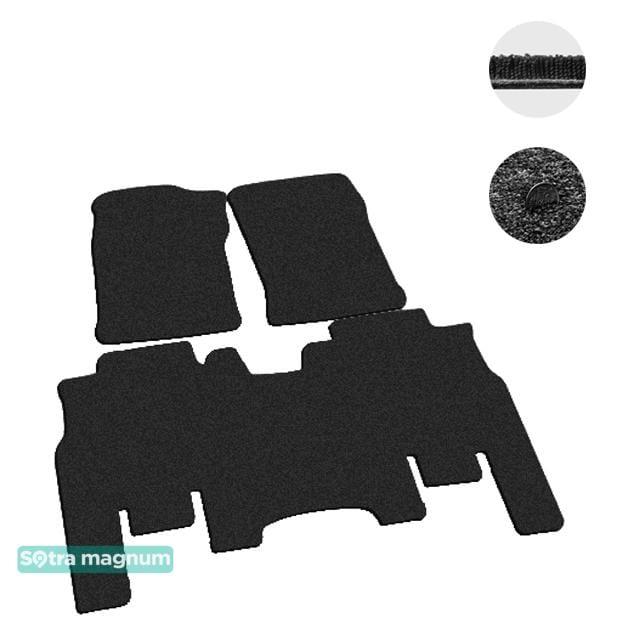Sotra 00534-2-MG15-BLACK Interior mats Sotra two-layer black for Lincoln Navigator (1997-2002) 005342MG15BLACK: Buy near me in Poland at 2407.PL - Good price!