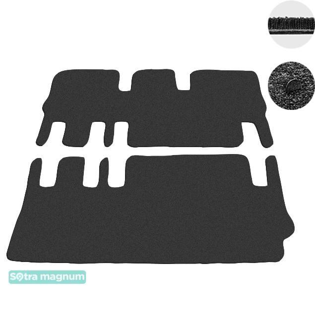 Sotra 07397-5-MG15-BLACK Interior mats Sotra two-layer black for Volkswagen Transporter (2011-2015) 073975MG15BLACK: Buy near me in Poland at 2407.PL - Good price!