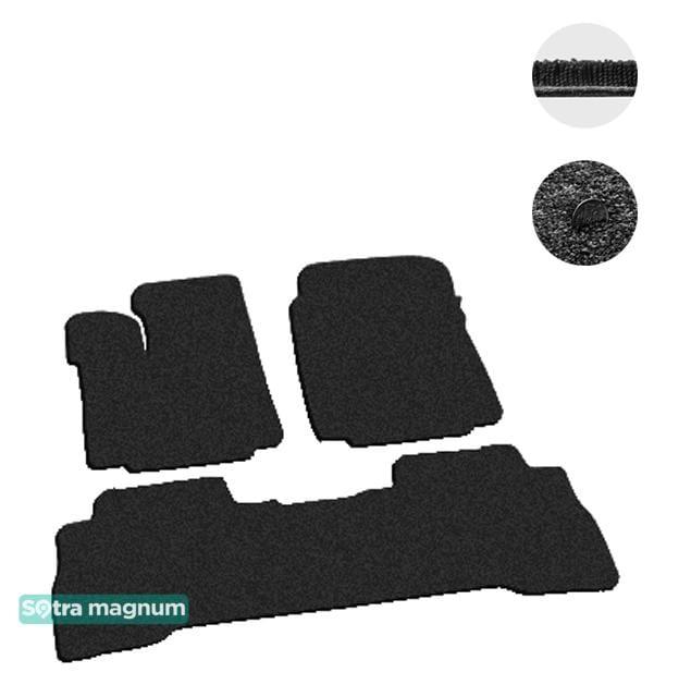 Sotra 00974-2-MG15-BLACK Interior mats Sotra two-layer black for Acura Mdx (2002-2006) 009742MG15BLACK: Buy near me at 2407.PL in Poland at an Affordable price!