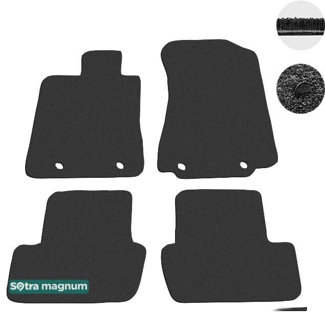 Sotra 08805-MG15-BLACK Interior mats Sotra two-layer black for Honda Legend (2008-2012) 08805MG15BLACK: Buy near me in Poland at 2407.PL - Good price!