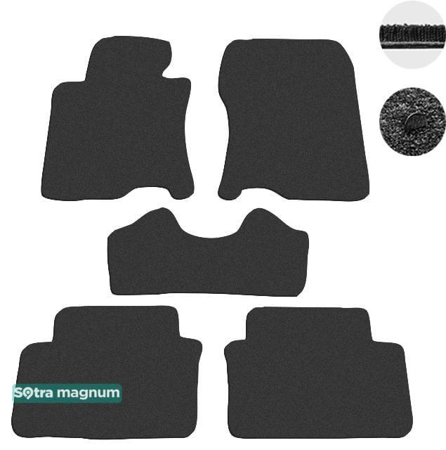 Sotra 06970-6-MG15-BLACK Interior mats Sotra two-layer black for Honda Accord eu (2008-2015) 069706MG15BLACK: Buy near me in Poland at 2407.PL - Good price!